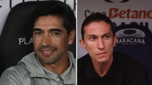 Palmeiras tenta atravessar Flamengo. Foto: Wagner Meier/Getty Imagens