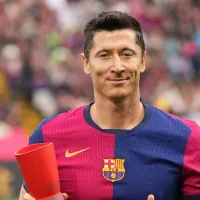 Lewandowski, do Barcelona, está a 6 gols de atingir marca história na carreira