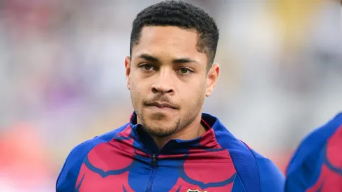Barcelona pode frustrar o Palmeiras e vender Vitor Roque para outro grande clube (Photo by David Ramos/Getty Images)