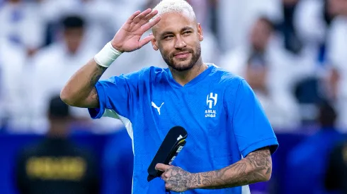 Neymar em campo pelo Al-Hilal (Photo by Abdullah Ahmed/Getty Images)