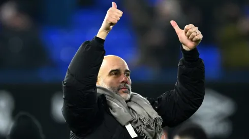 Pep Guardiola, treinador do Manchester City. (Photo by Justin Setterfield/Getty Images)