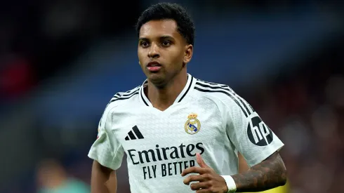 Rodrygo volta a pauta do PSG e fica a um detalhe de deixar o Real Madrid. (Photo by Angel Martinez/Getty Images)