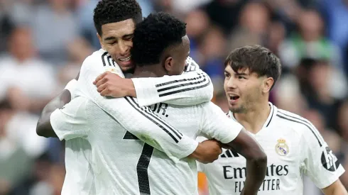 Jogadores do Real Madrid. Um deles é alvo do Manchester United (Photo by Gonzalo Arroyo Moreno/Getty Images)