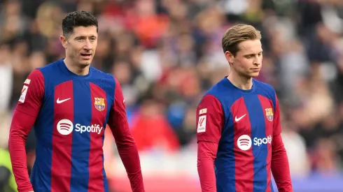 Barcelona não perde tempo e decide vender um dos seus melhores jogadores para ter Musiala. (Photo by David Ramos/Getty Images)