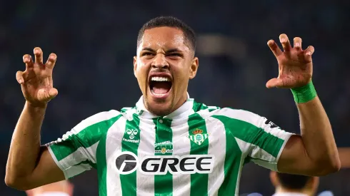 Palmeiras define estratégia e chegada de Vitor Roque ganha possível data para acontecer. (Photo by Fran Santiago/Getty Images)