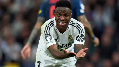 Real Madrid não atende sua exigência e Vini Jr toma decisão sobre ida para a Arábia Saudita. (Photo by Angel Martinez/Getty Images)