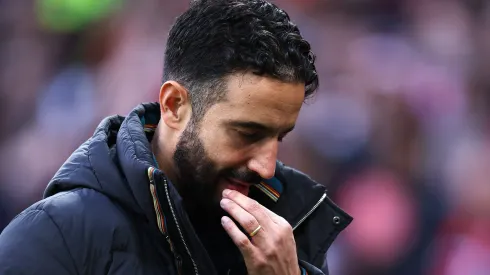 Ruben Amorim estaria incomodado nos bastidores do Manchester United<br />
(Photo by Alex Livesey/Getty Images)