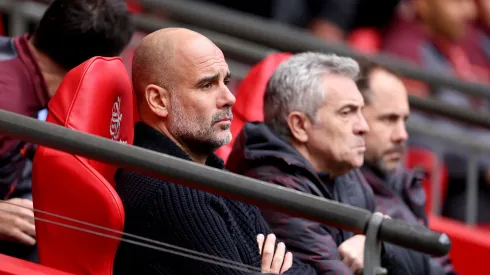 Treinador do Manchester City Pep Guardiola