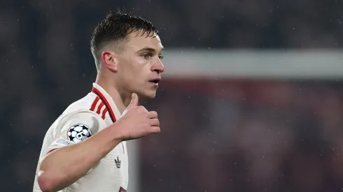Kimmich durante jogo pelo Bayern de Munique