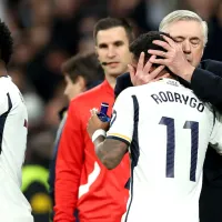 Ancelotti fala sobre possibilidade de Rodrygo deixar o Real Madrid rumo à Arábia Saudita: “Querem fazer…”