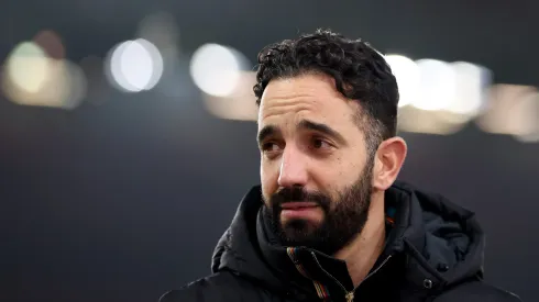 Ruben Amorim em partida pelo Manchester United