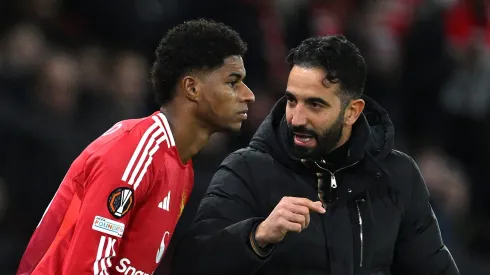 Rashford pode provocar demissão de Ruben Amorim. Foto: Justin Setterfield/Getty Images