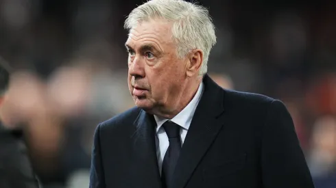 Ancelotti pode ter até oito desfalques no Real Madrid. Nomes como Mbappé, Bellingham e outros. (Photo by Aitor Alcalde/Getty Images)