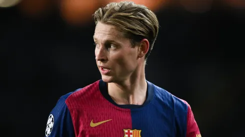 De Jong, do Barcelona, é alvo de outros clubes. (Photo by David Ramos/Getty Images)