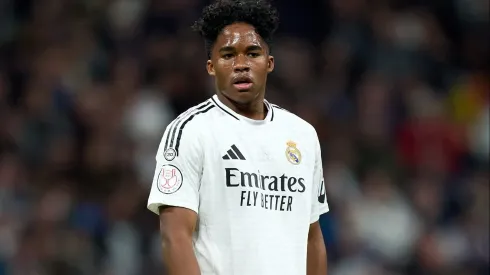 Real Madrid toma atitude nos bastidores e Endrick será prejudicado no time de Ancelotti. (Photo by Angel Martinez/Getty Images)