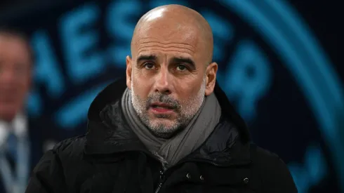 Guardiola, treinador do Manchester City, queria Cambiaso, mas o clube decidiu não contratá-lo (Photo by Gareth Copley/Getty Images)
