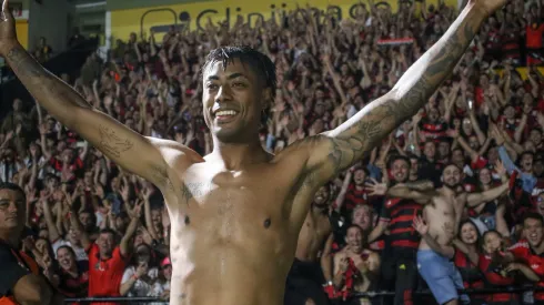 Bruno Henrique, do Flamengo, toma decisão sobre acerto com o Santos de Neymar. Foto: Leonardo Hubbe/AGIF