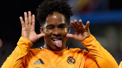 Endrick vai 'contra' a diretoria do Real Madrid e causa a saída de atacante do elenco. (Photo by Angel Martinez/Getty Images)