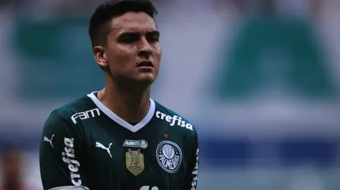 Atuesta, jogador do Palmeiras. Foto: Ettore Chiereguini/AGIF