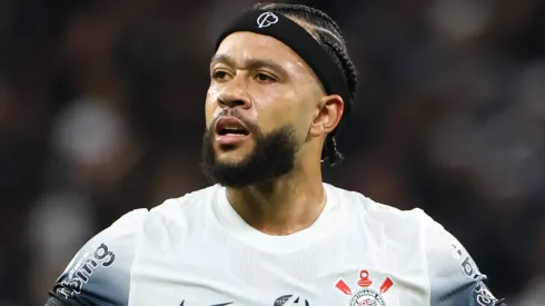 Memphis Depay, do Corinthians, se torna alvo de grande clube da Europa. Foto: Joisel Amaral/AGIF