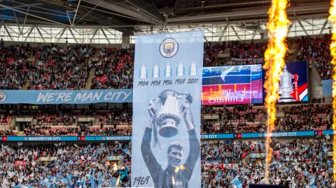 O Manchester City busca mais um titulo da FA Cup. Foto: UK Sports Pics Ltd / Alamy Stock Photo