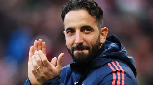 Ruben Amorim, treinador do Manchester United (Photo by Matt McNulty/Getty Images)