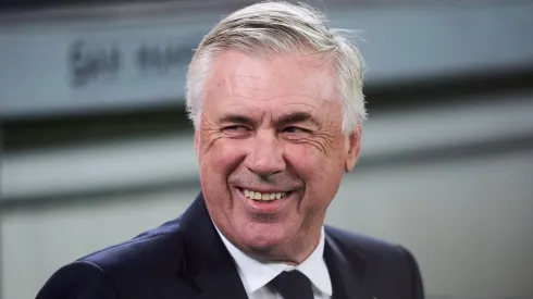 Carlo Ancelotti em jogo do Real Madrid contra o Athletic Bilbao. Real Madrid definiu nova alternativa para a zaga. Foto: Juan Manuel Serrano Arce