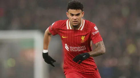Luis Díaz, astro do Liverpool (Photo by Carl Recine/Getty Images)