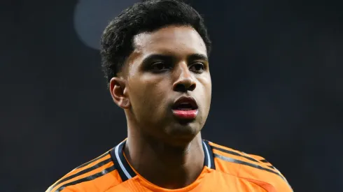Gigante europeu vai oferecer protagonismo a Rodrygo para tirá-lo do Real Madrid. (Photo by David Ramos/Getty Images)