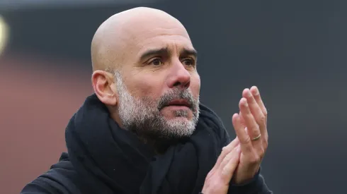 Treinador do Manchester City Pep Guardiola