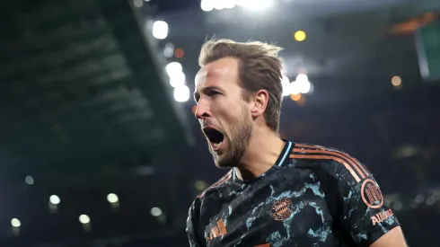 Harry Kane marca gol pelo Bayern de Munique
