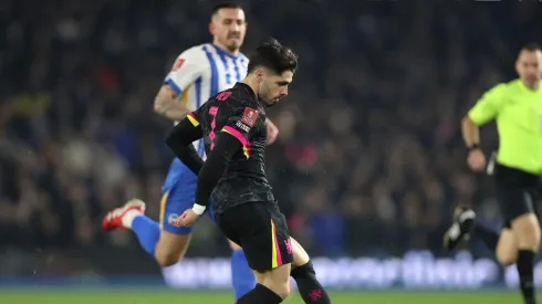 Pedro Neto pelo Chelsea. Foto: Every Second Media / Alamy Stock Photo