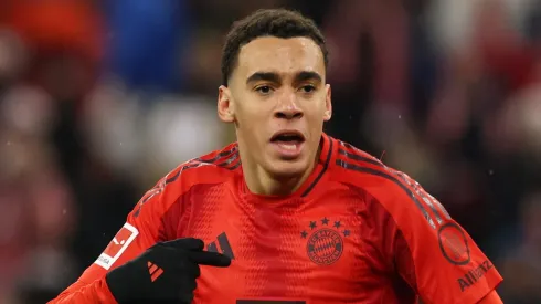 Musiala, jogador do Bayern de Munique, alvo do Barcelona (Photo by Alexander Hassenstein/Getty Images)