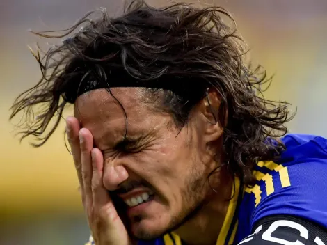 Boca Juniors enfrenta crise com lesões, incluindo a de Edinson Cavani