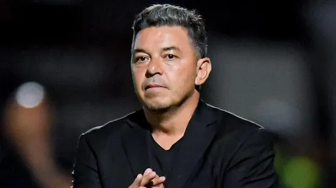 Marcelo Gallardo busca reforçar o River Plate após a lesão de Manuel Lanzini e mira o retorno de Erik Lamela. (Foto de Marcelo Endelli/Getty Images)