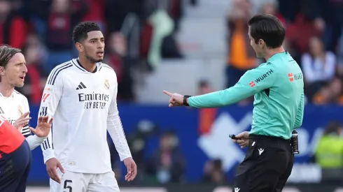 Jude Bellingham recebe cartão vermelho pelo Real Madrid