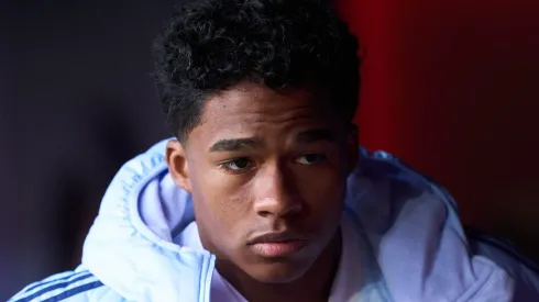 Endrick perde a paciência com Ancelotti e decide deixar o Real Madrid (Photo by Juan Manuel Serrano Arce/Getty Images)