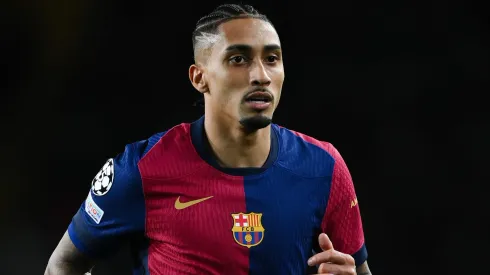 Barcelona e Newcastle podem fechar troca de jogadores com Raphinha envolvido (Photo by David Ramos/Getty Images)