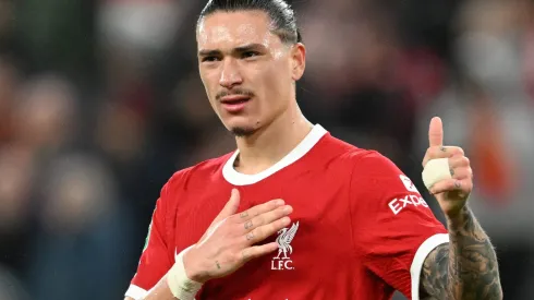 Darwin Núñez, centroavante do Liverpool (Photo by Michael Regan/Getty Images)