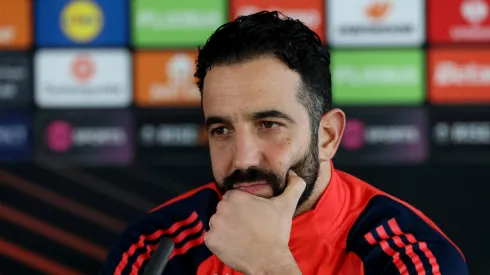 Ruben Amorim, treinador do Manchester United. Clube inglês planeja troca de jogadores com o Bayern de Munique. Foto: Carl Recine