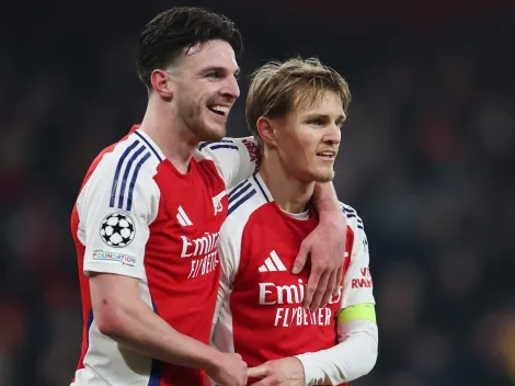 PSG realiza oferta pela contratação de Declan Rice do Arsenal