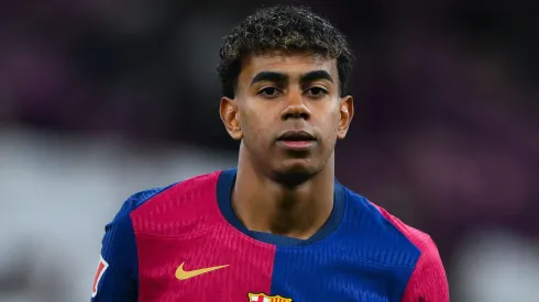 Real Madrid pergunta sobre Lamine Yamal. (Photo by David Ramos/Getty Images)