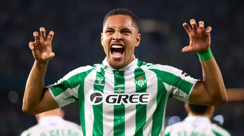 Vitor Roque, jogador alvo do Palmeiras. (Photo by Fran Santiago/Getty Images)