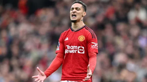 Problema de Antony no Manchester United vem à tona. Foto: Michael Regan/Getty Images