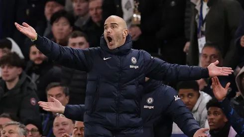 Enzo Maresca sofre risco de demissão no Chelsea. Foto: Julian Finney/Getty Images