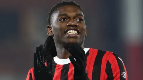 Atacante Rafael Leão, jogador do Milan, e alvo do Chelsea (Photo by Marco Luzzani/Getty Images)