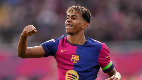 Lamine Yamal, atacante do Barcelona (Photo by Alex Caparros/Getty Images)