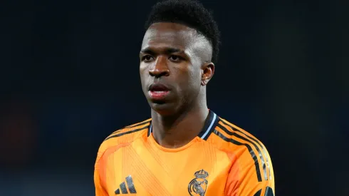 Situação envolvendo Vini Jr gera 'climão' nos bastidores do Real Madrid<br />
. (Photo by David Ramos/Getty Images)