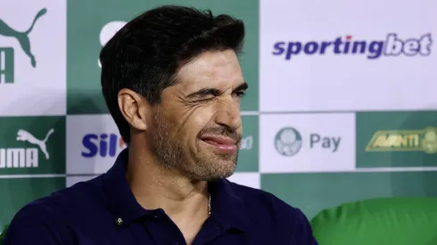 Abel Ferreira técnico do Palmeiras durante partida contra o Botafogo-SP