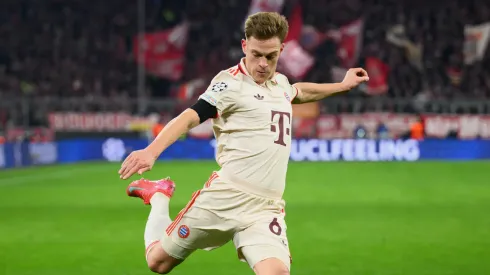 Joshua Kimmich em partida do Bayern de Munique